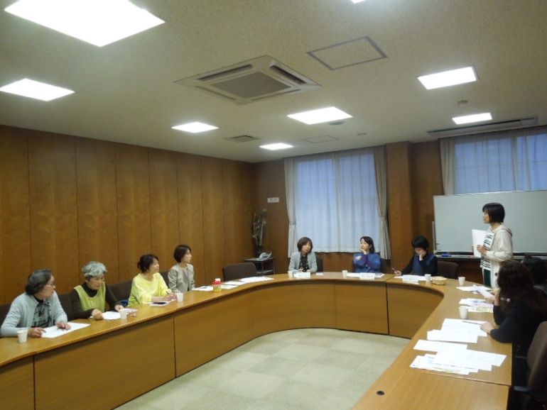 定例会講習会 松田訓子さん（18.04.11）
