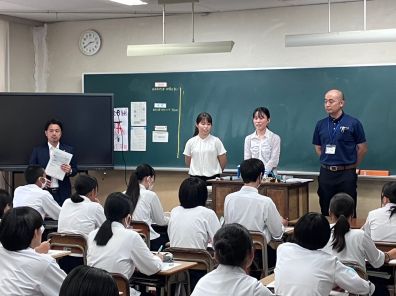 光高等学校生徒との意見交流会