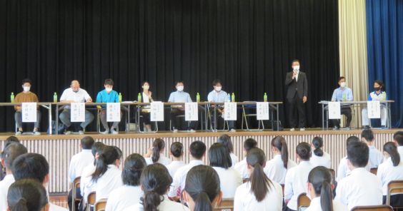 光高等学校生徒との意見交流会