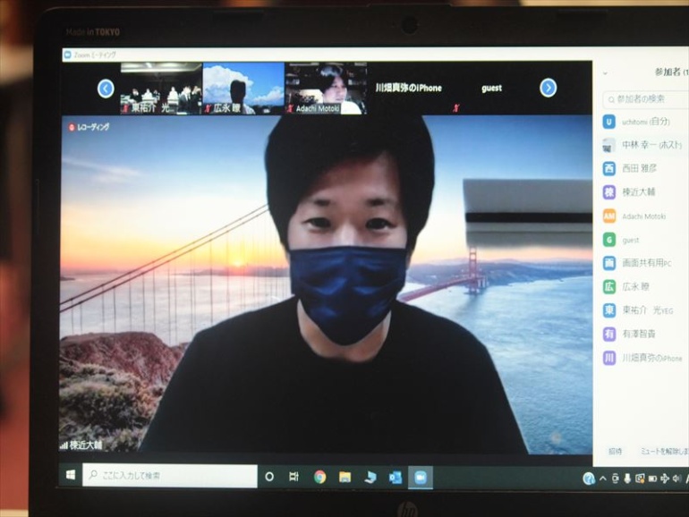 棟近事業委員長