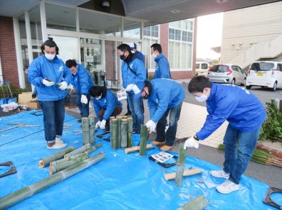 門松を作製しました