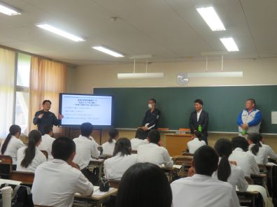 光高等学校生徒との意見交流会