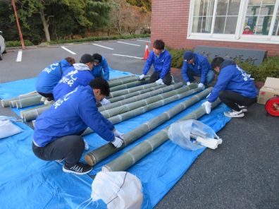 門松を作製しました