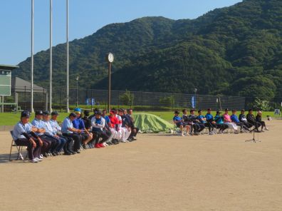 県連親睦ソフトボール大会（萩大会）に参加しました