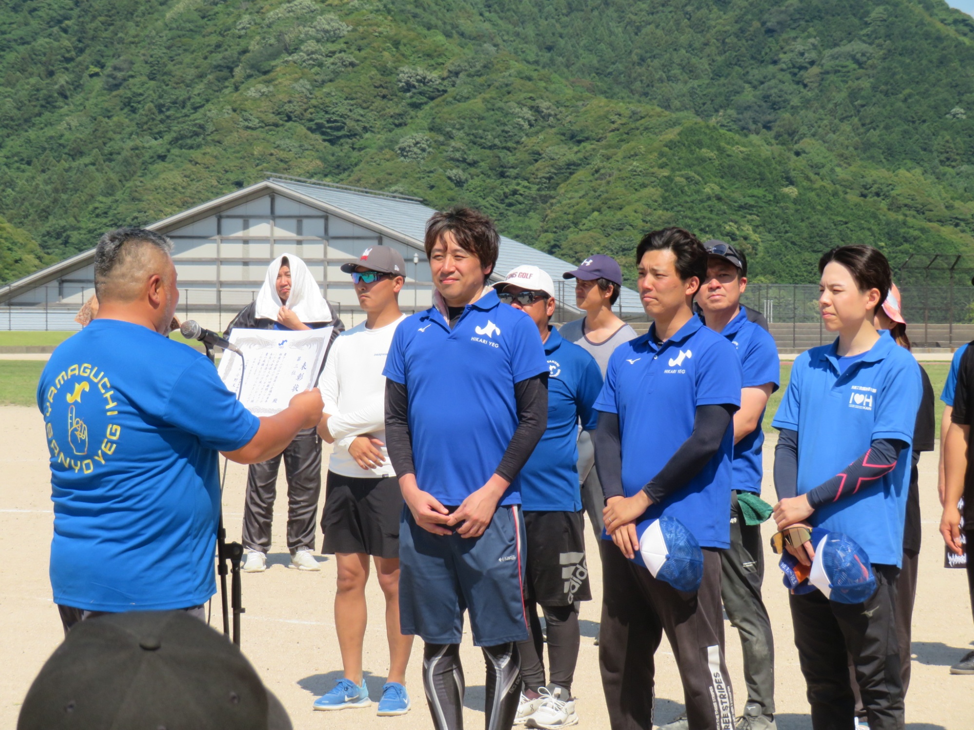 県連親睦ソフトボール大会（萩大会）に参加しました関連画像