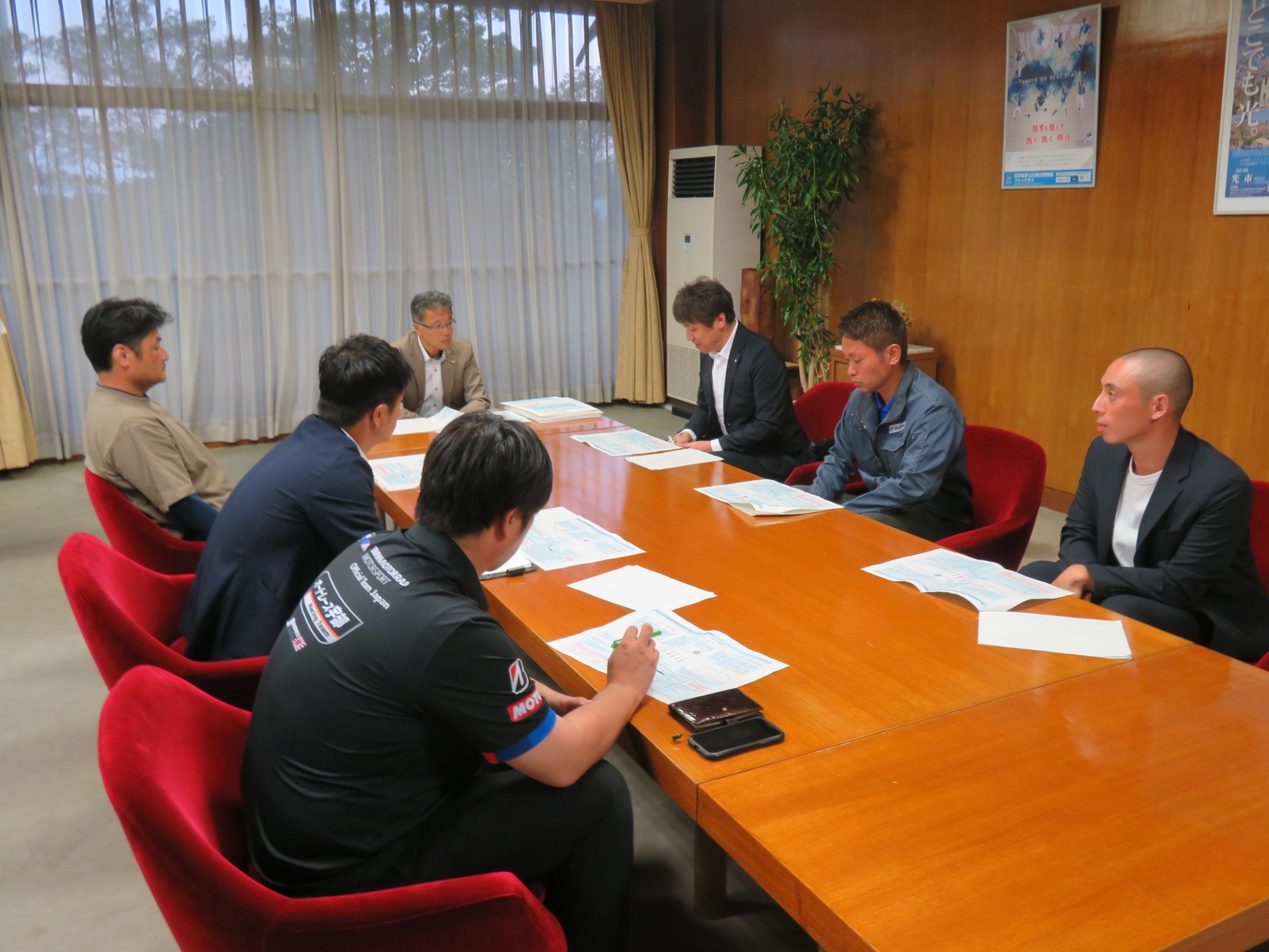 移動市長室①