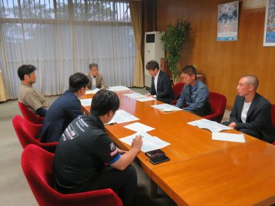移動市長室に参加